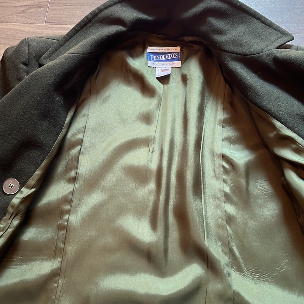 Vintage Pendleton Wool Pea Coat - image 3